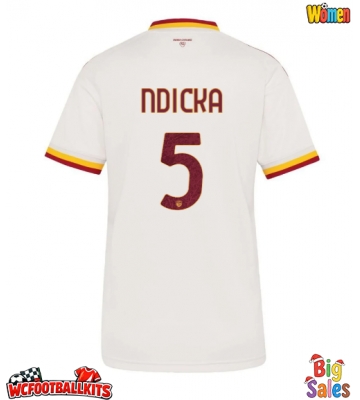 AS Roma Evan Ndicka #5 Replica Away Stadium Shirt for Women 2026-27 Short Sleeve